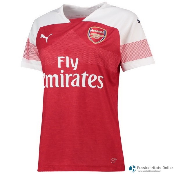 Arsenal Trikot Heim Damen 2018-19 Rote Fussballtrikots Günstig